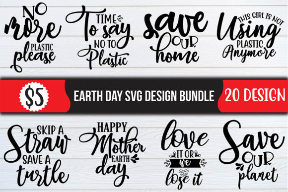 Earth Day SVG Design Bundle Review