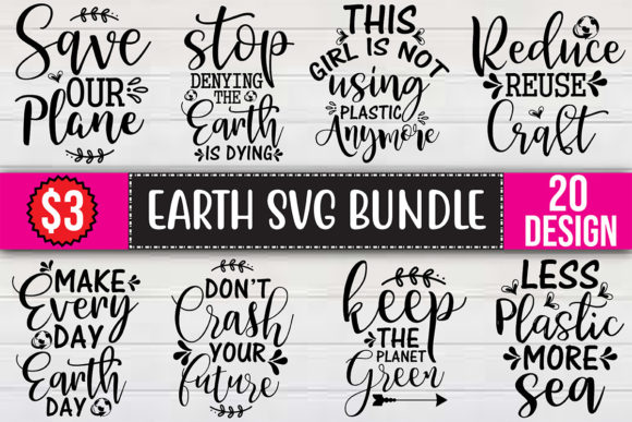 Earth SVG Bundle Review