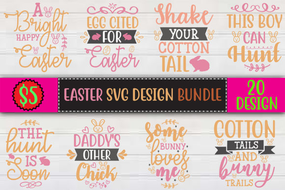Easter SVG Design Bundle
