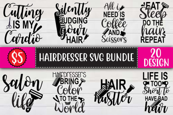 Hairdresser SVG Bundle