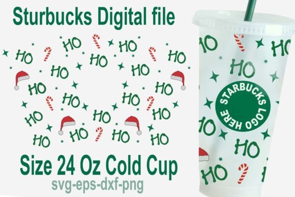 Ho Ho Ho Christmas Tumbler SVG