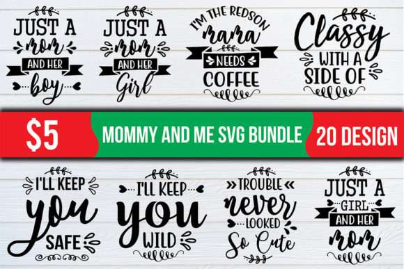 Mommy and Me SVG Bundle