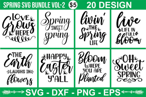 Spring SVG Bundle Vol-2 Review