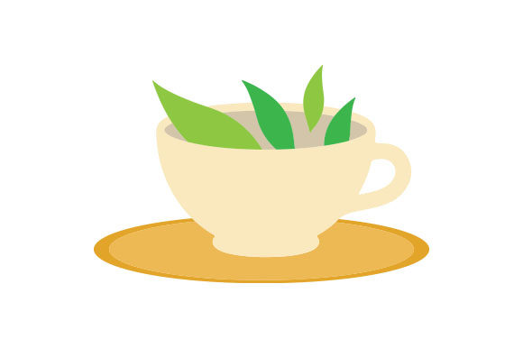 Tea Leaves in a Tea Cup