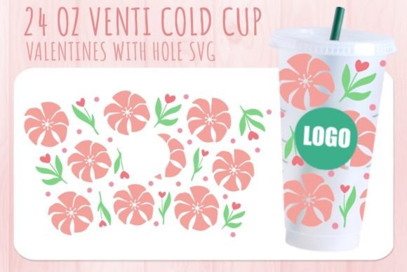 Valentine’s Cup SVG 24oz