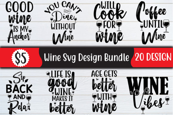 Wine SVG Design Bundle Review